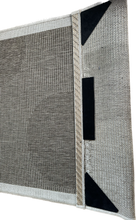 Indlæs billede til gallerivisning Tæppelod Lige 25 X 5 cm. m/Velcro 2 stk. i pakken