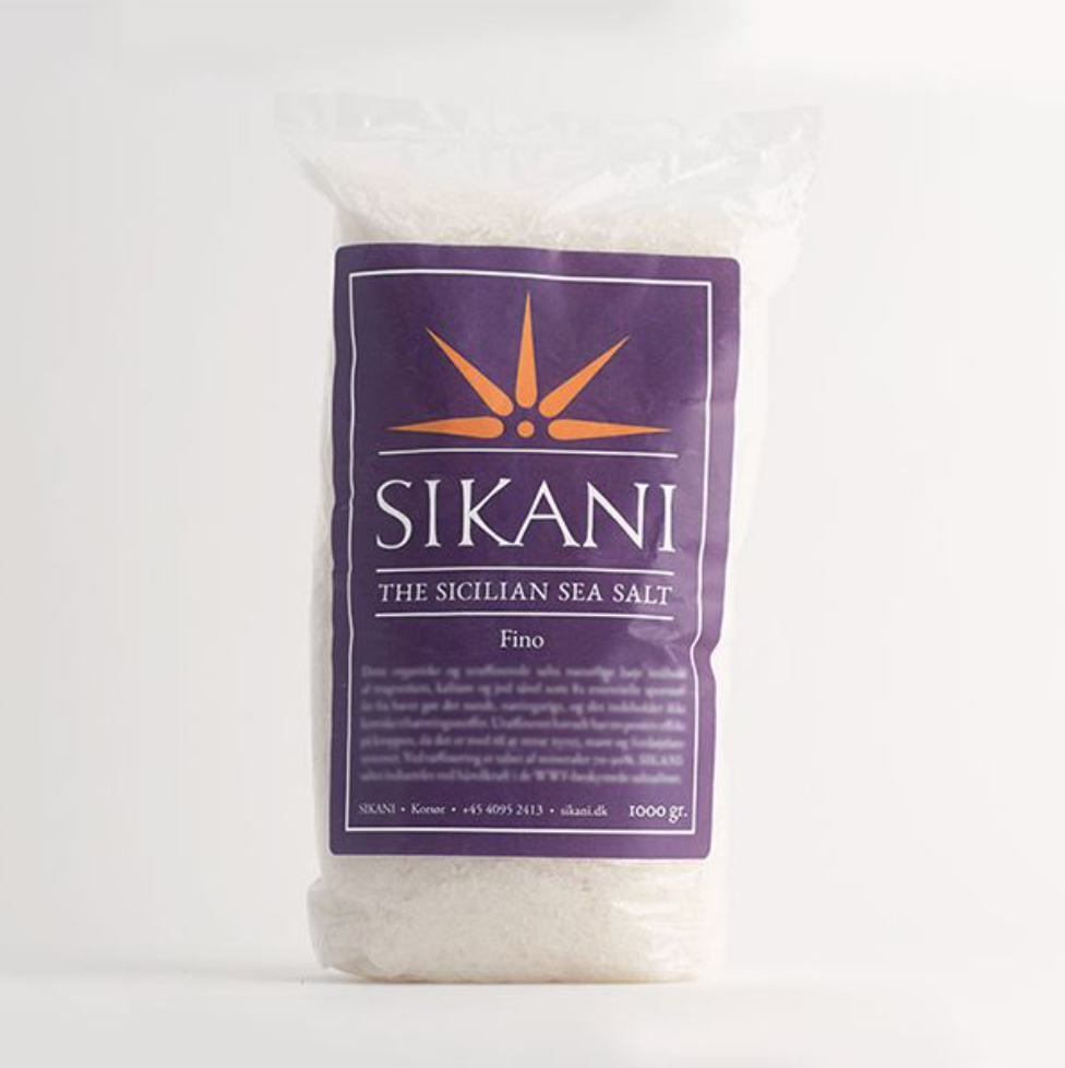 SIKANI urafineret havsalt Fino 1 kg.
